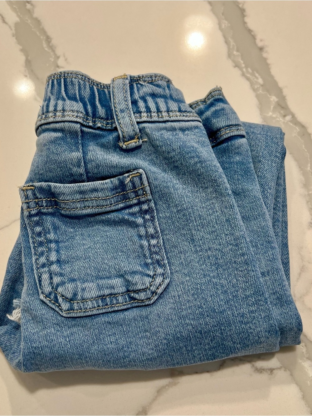 ZARA Kids Girls Blue Denim Jeans Set of 2 - Casual Straight Fit❤️❤️😎 - Picture 12 of 13